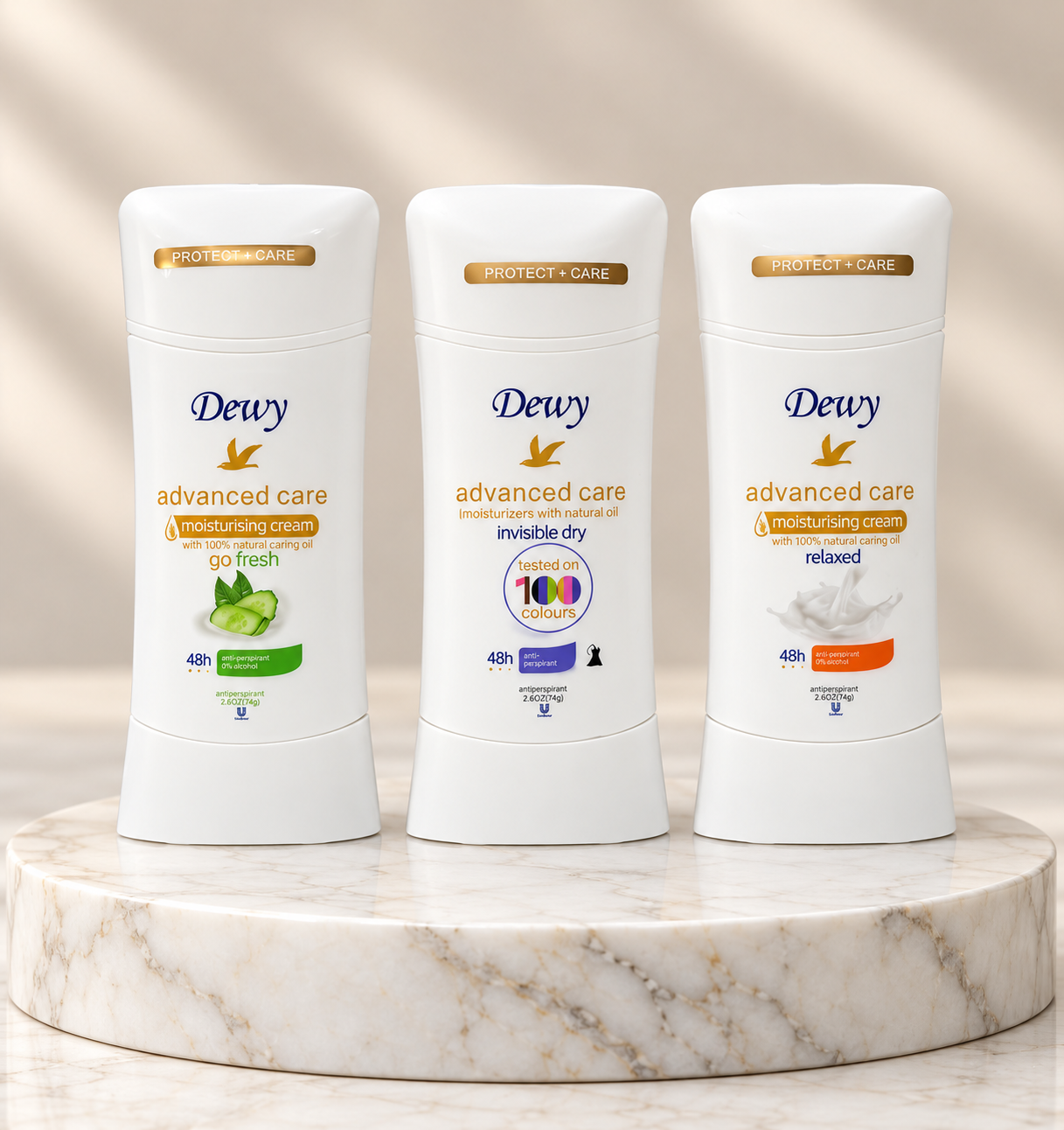 مزيل عرق ستيك ديوي Dewy Advanced Care