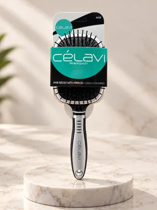 مشاطة شعر celavi مع مرآة