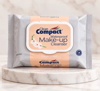 مناديل إزالة المكياج Clean Compact