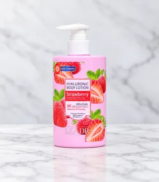 لوشن الفراولة للجسم LEADR Hyaluronic Body Lotion